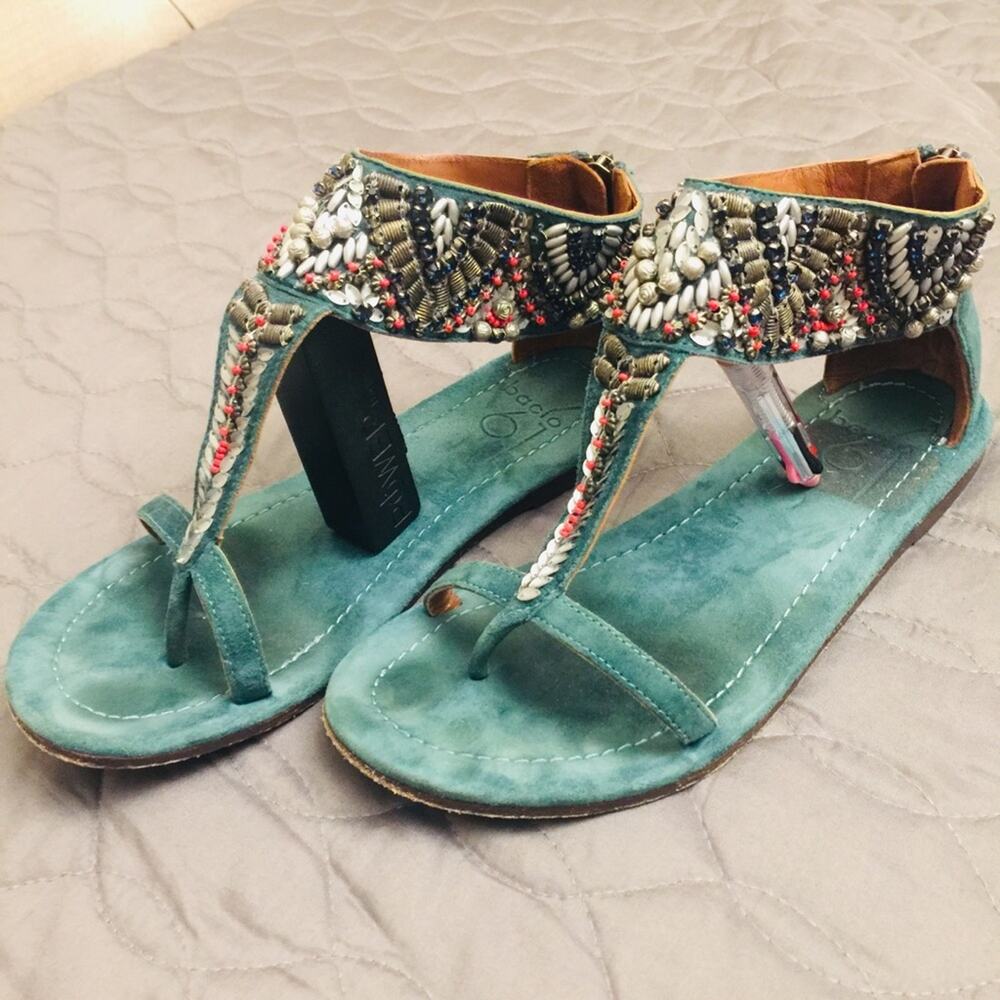 BACIO 6 Beaded Sandals